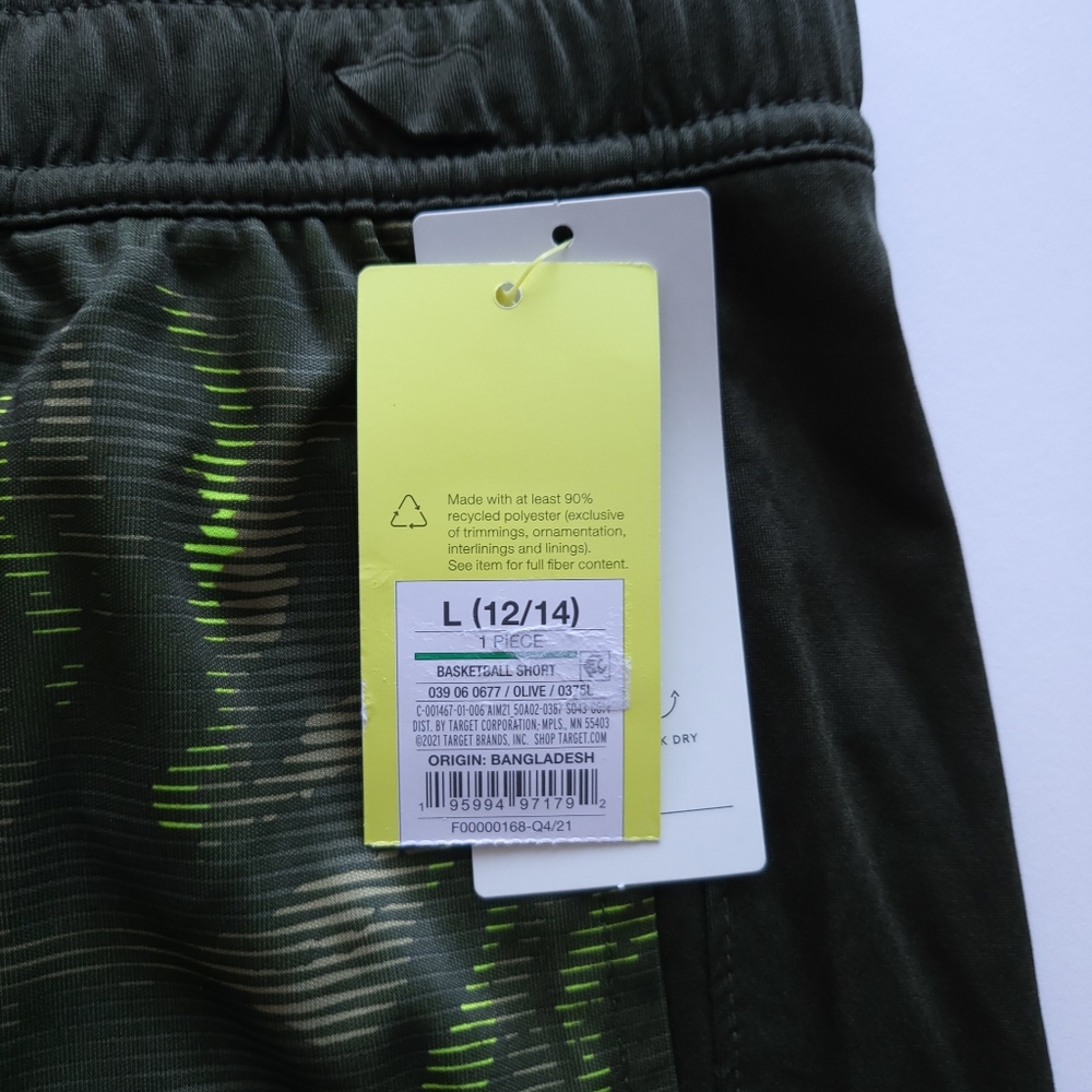 NWT All in Motion Kids Boys Shorts - Picture 4 of 7